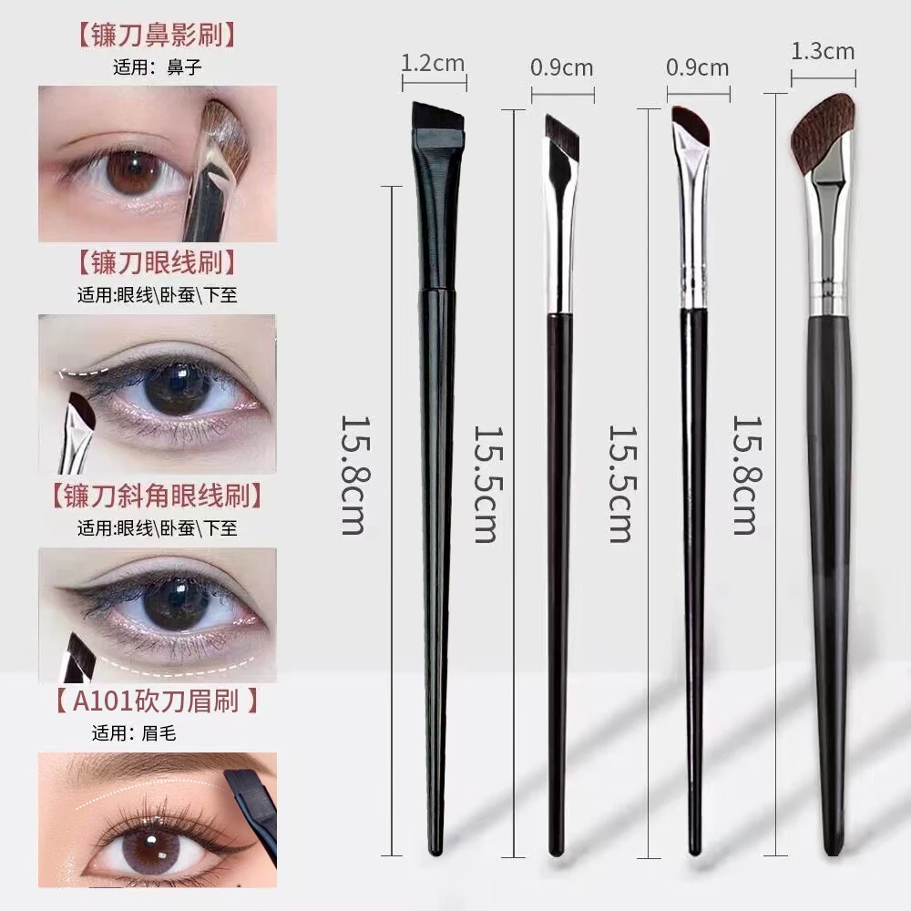 沧州镰刀鼻影刷软毛阴影斜头山根鼻翼晕染修容刷软毛斜角美妆刷