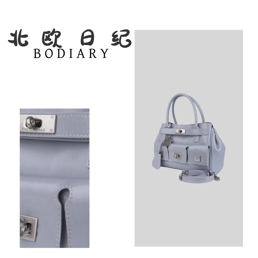 北欧日纪99051-经典百搭时尚单肩斜跨手提包包