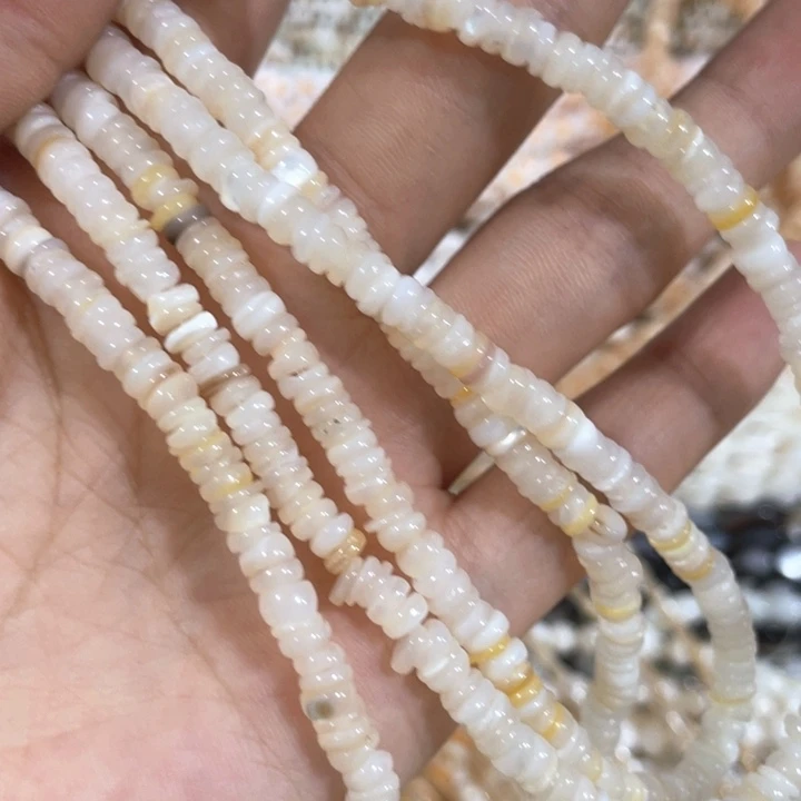 贝壳非金属一条5mm珍珠贝不规则隔片