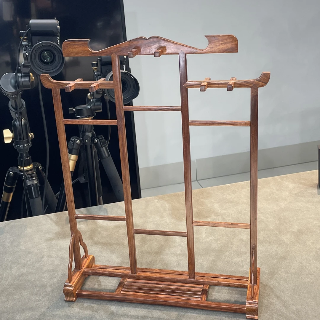 海南黄花梨老料笔架摆件