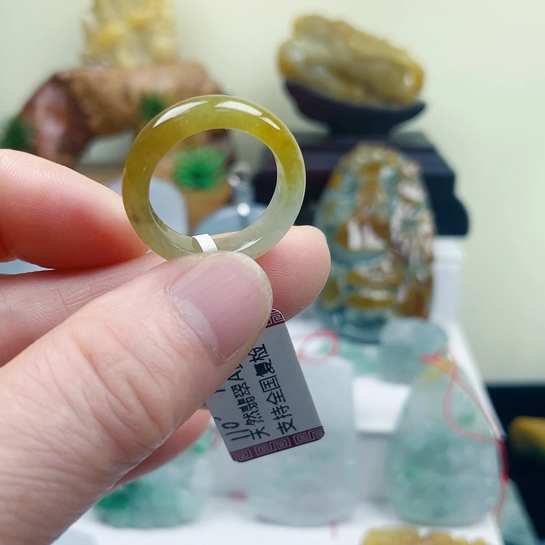 翡翠未镶嵌颈饰2222