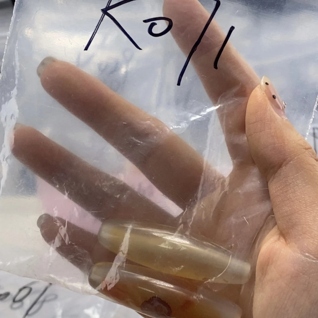 好***卷玛瑙/玉髓合金珠宝半成品