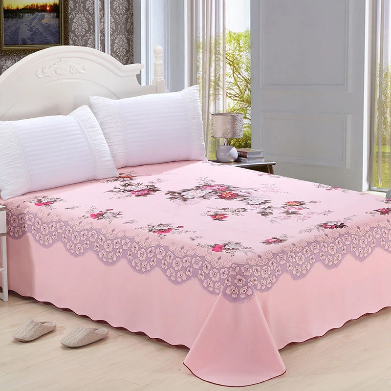 国民床单家纺斜纹老上海床单全棉床单柔软老式正宗纯棉老粗布床单