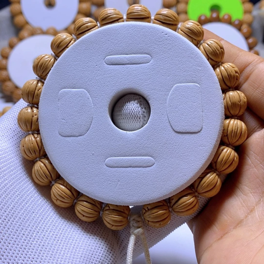 桃核手串歡**囍野生盘锦核王和高端毕业