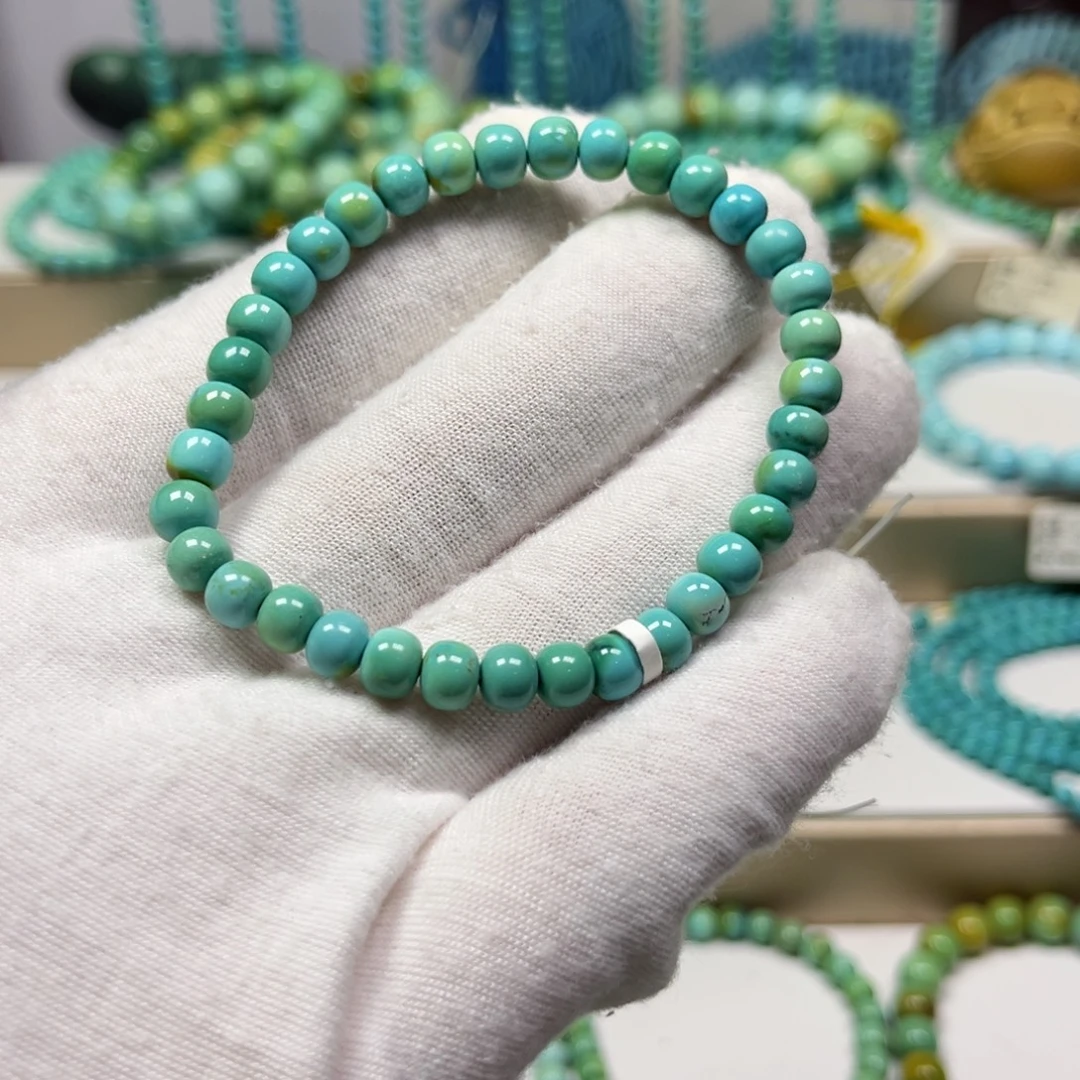 绿松石未镶嵌手链