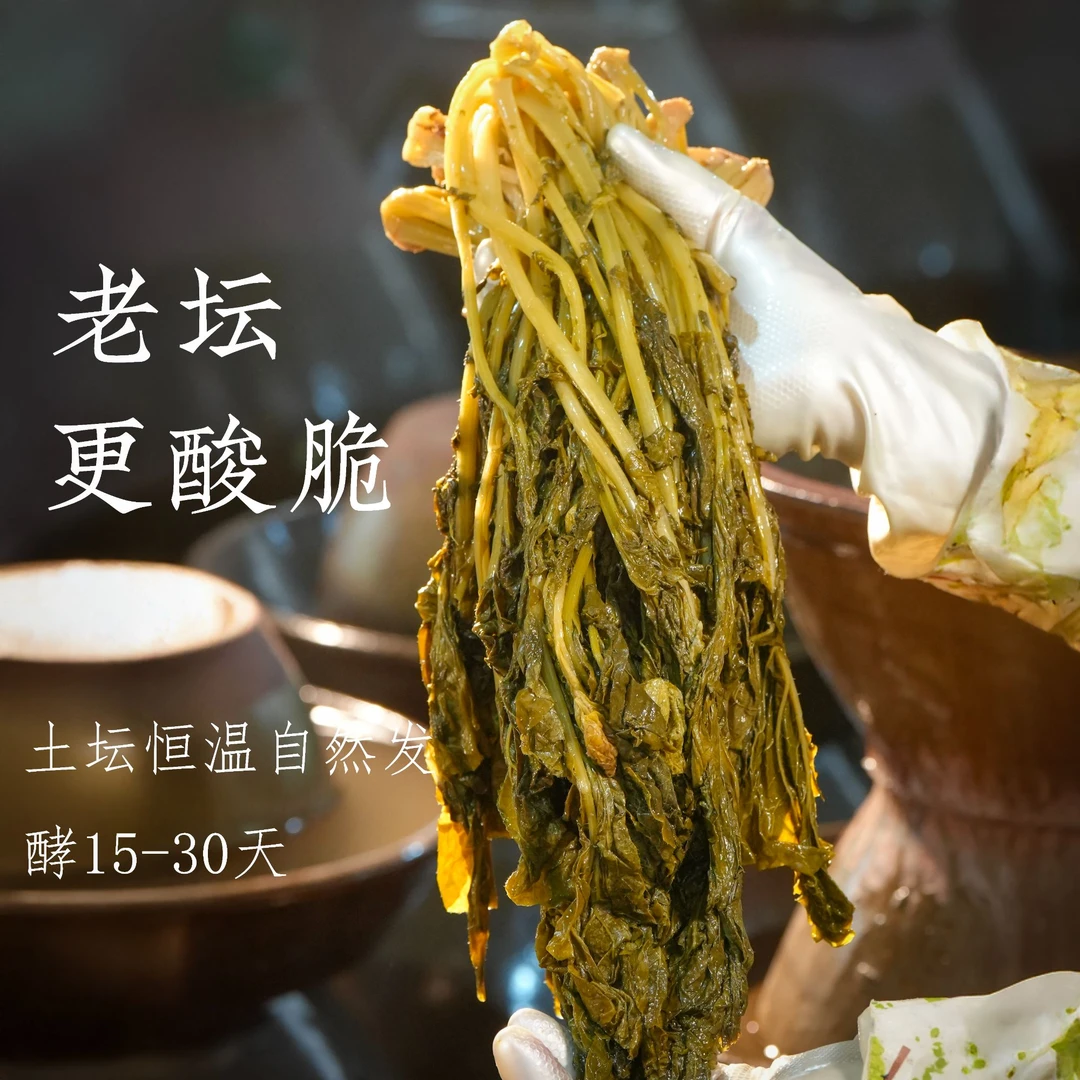 无添加 正宗老坛酸菜 野油菜酸菜 开胃下饭 坏菜包赔 半成品菜