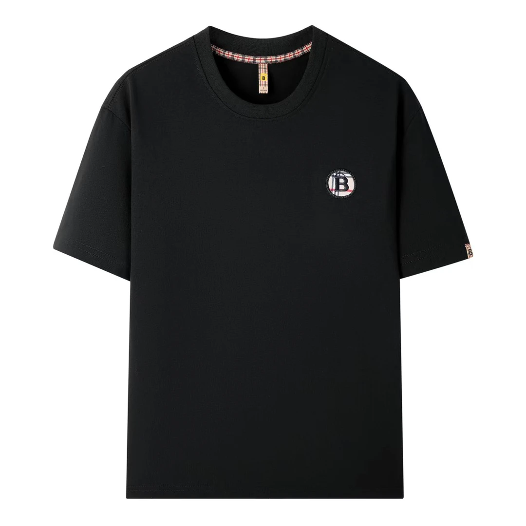 【佬莫专属】夏季情侣200支高密度防水防污T恤运动休闲圆领