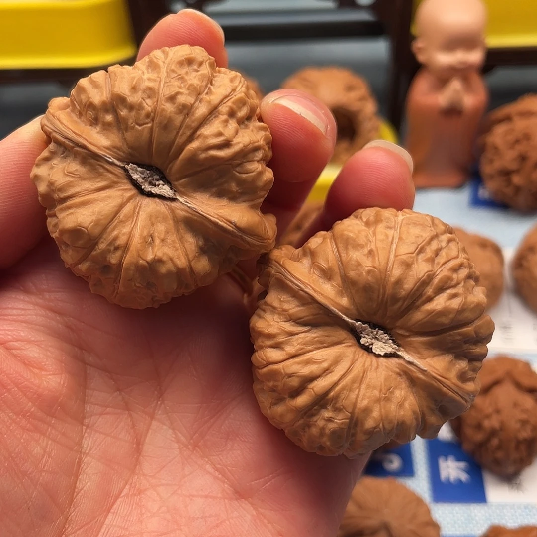 文玩核桃把件南瓜墩