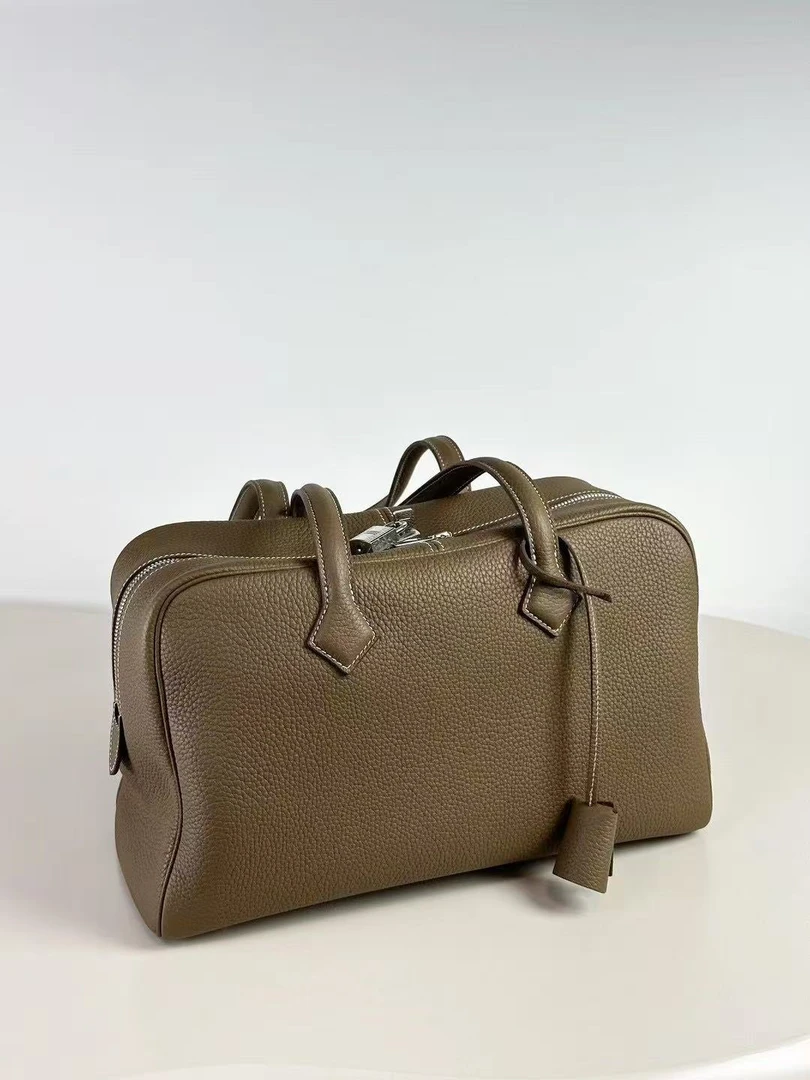 【孤品捡漏-维多利亚大号 灰】进口皮料单肩斜挎真皮女包No退No换