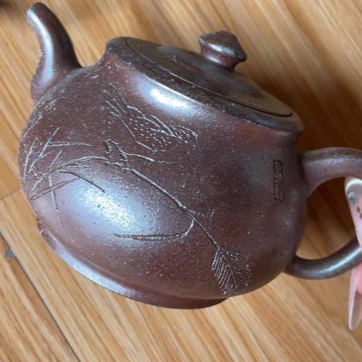七***桔茶壶紫砂紫砂艺术作品