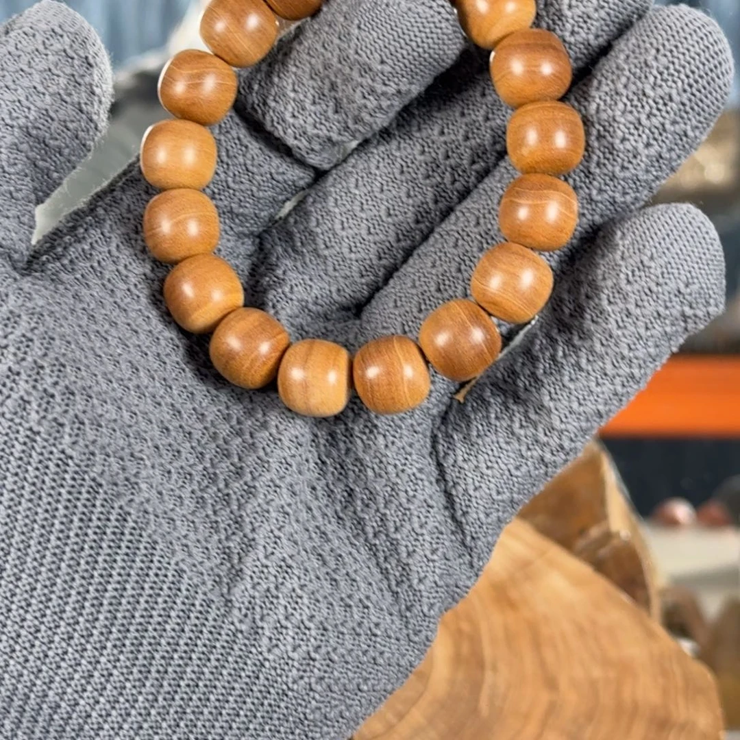 其他檀香木王系列十号料“百年虫漏”1213横黑奶凉醇甜