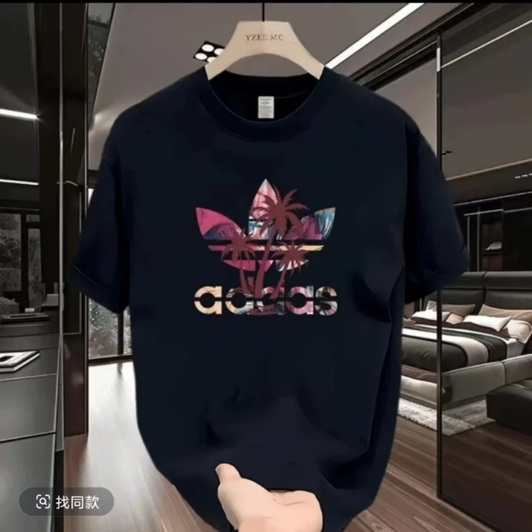 【一折粉丝福利】潮牌男女同款百搭圆领T恤