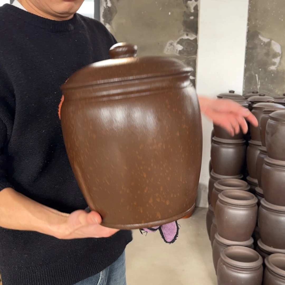 茶叶罐紫砂10 饼茶叶罐