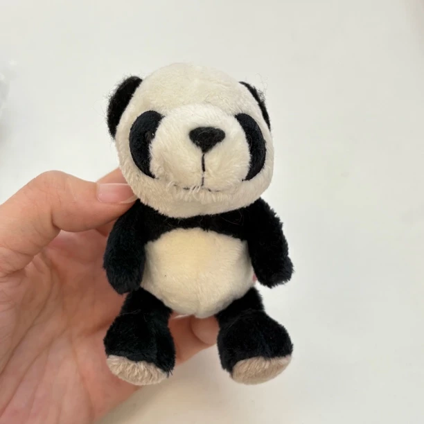 H1557 微瑕熊猫钥匙扣挂件，尺寸约：9cm