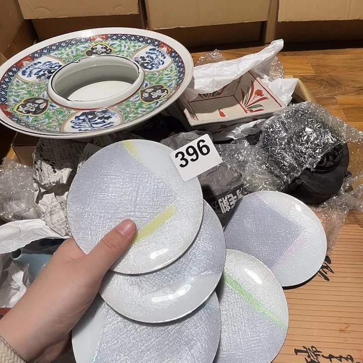 瓷片呀工艺品摆件瓷器摆件正能量