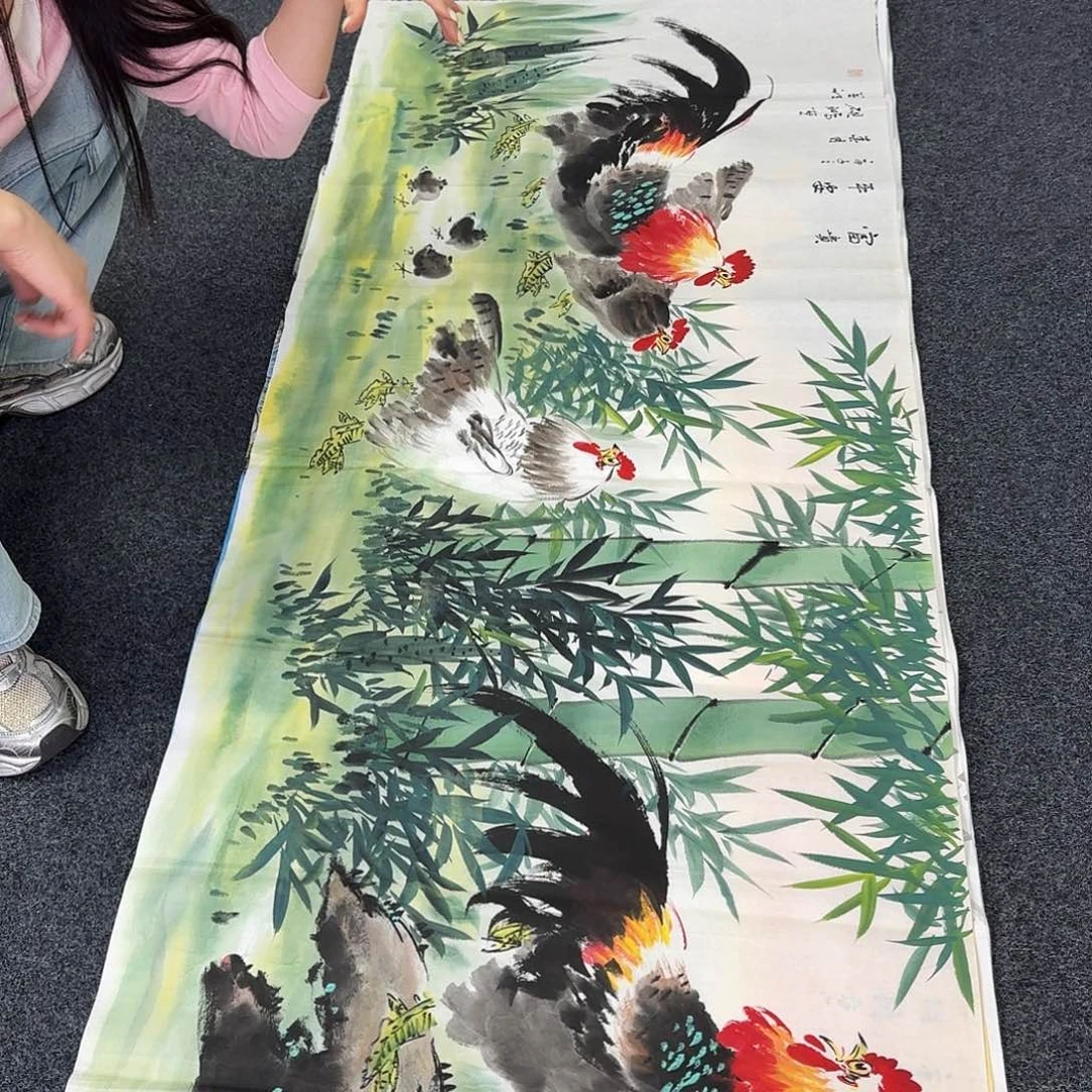 纯手绘国画作品作品