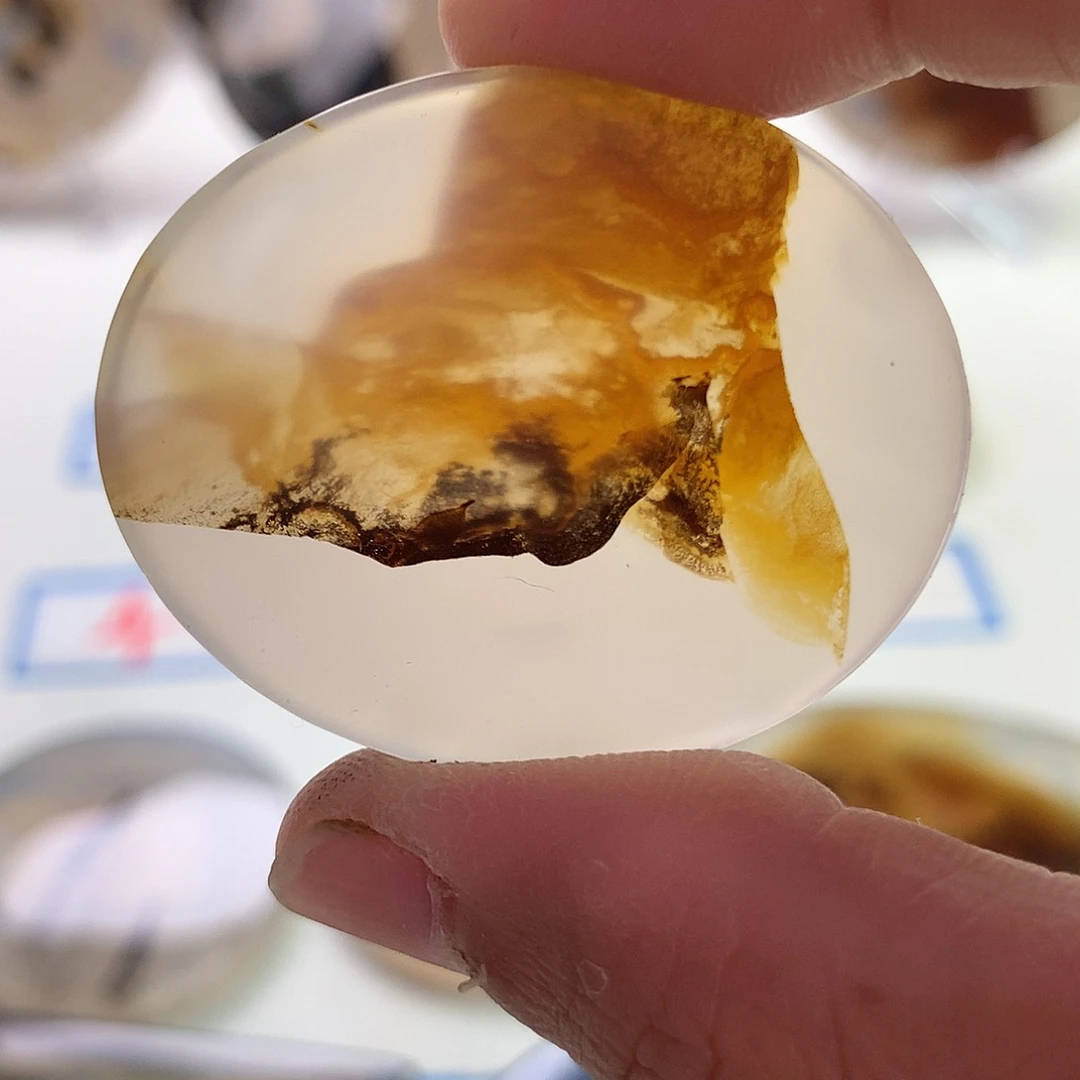未镶嵌玛瑙/玉髓珠宝半成品