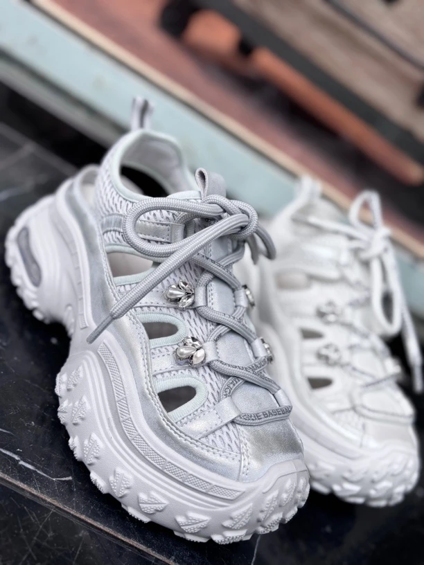 厚底小个子百搭老爹鞋女2025夏软底不累脚运动休闲鞋168-3018