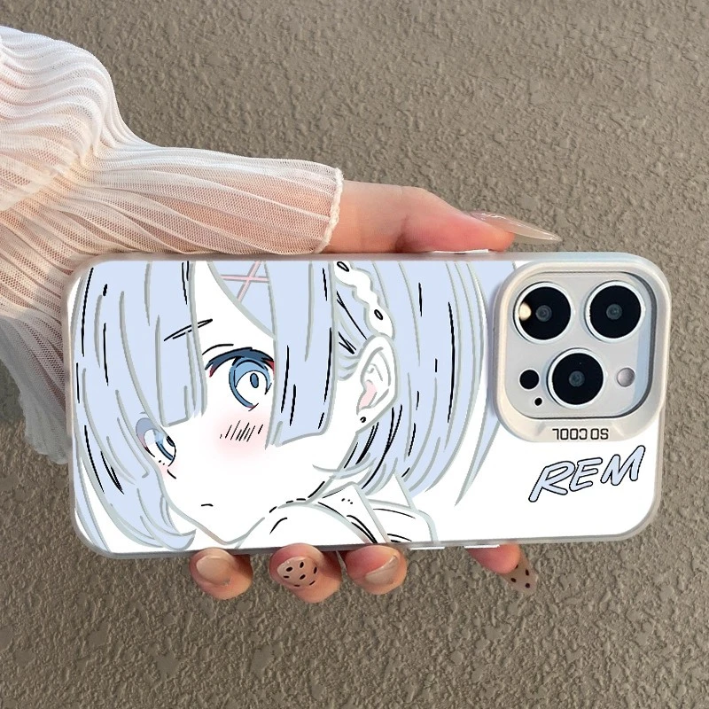 蕾姆手机保护壳适用苹 果16promax动漫二次元iPhone15pro周边14Pr