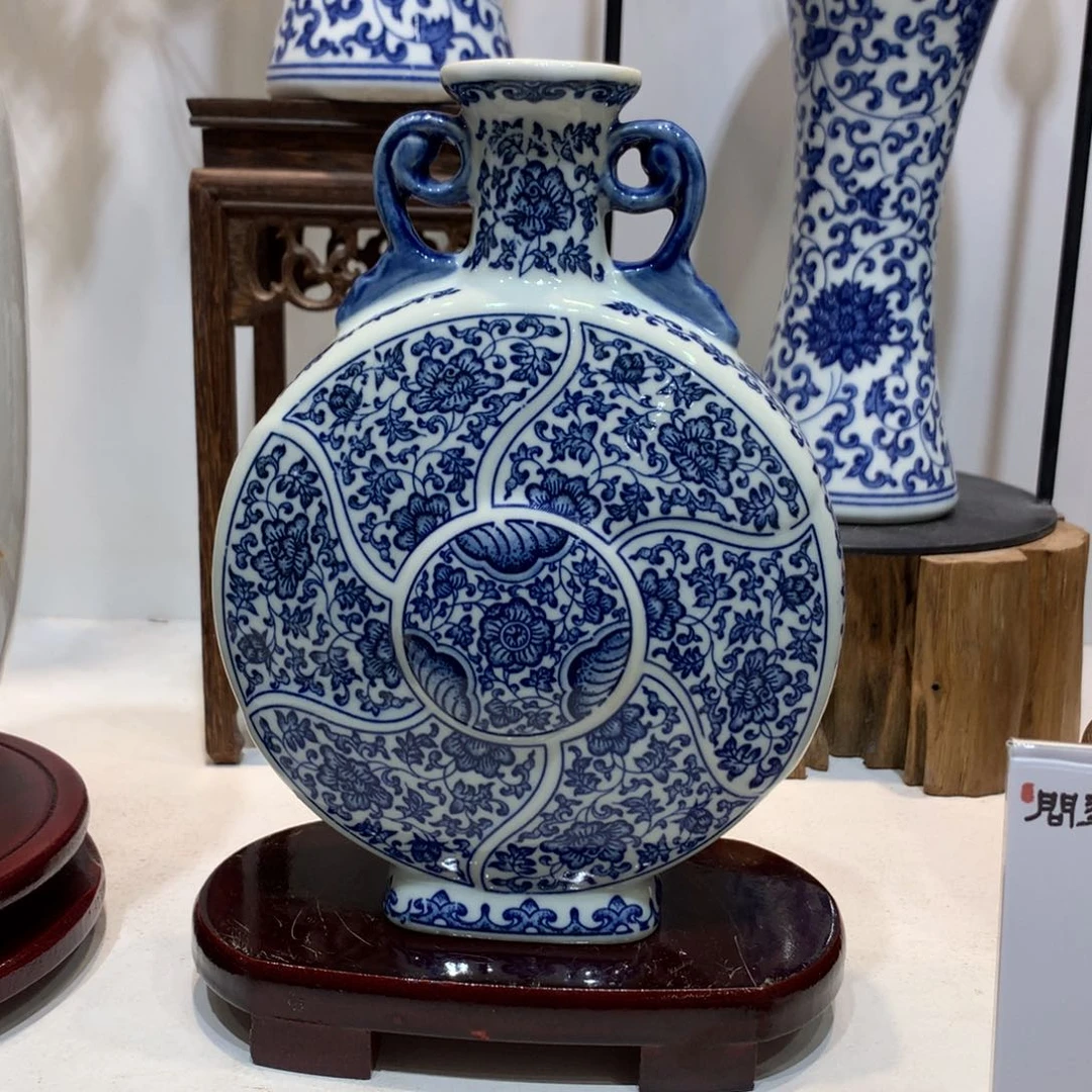 景德镇陶瓷花瓶摆件