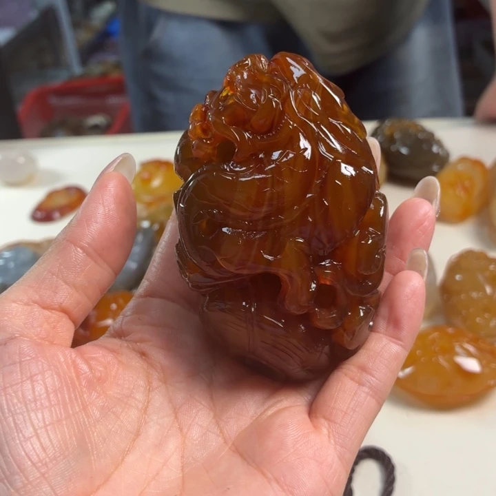 玛瑙/玉髓吊坠(不含链)未镶嵌