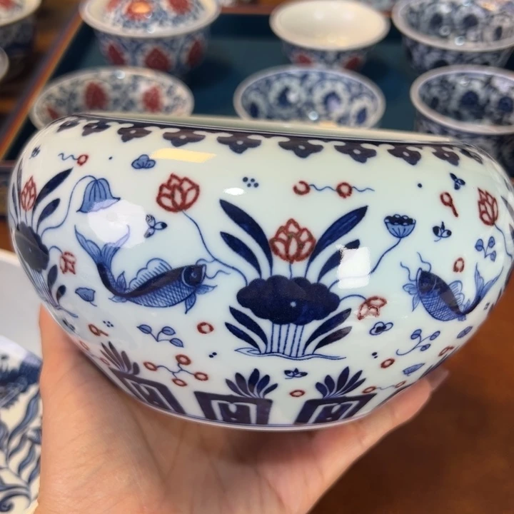 瓷片景德镇陶瓷手工手绘