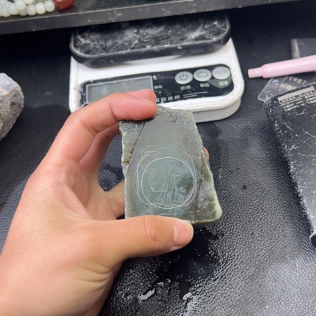 和田玉（糖玉）未镶嵌车挂