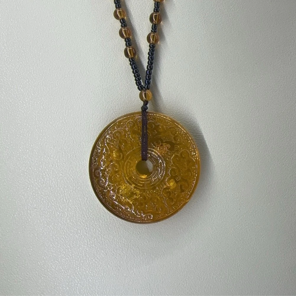 官方甄选】金泊平安吊坠