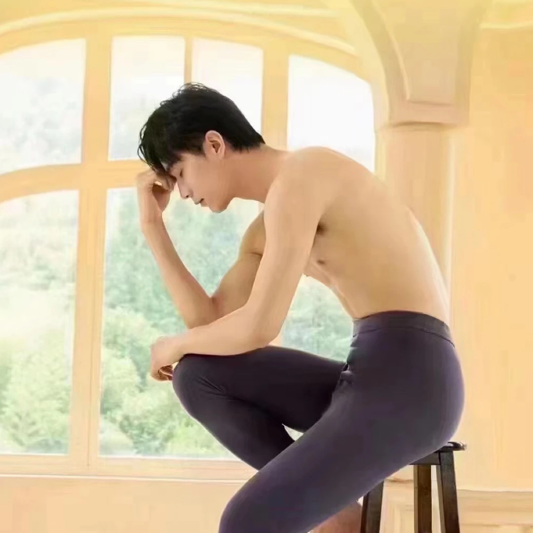 男士秋冬保暖中高腰打底秋裤柔软舒适