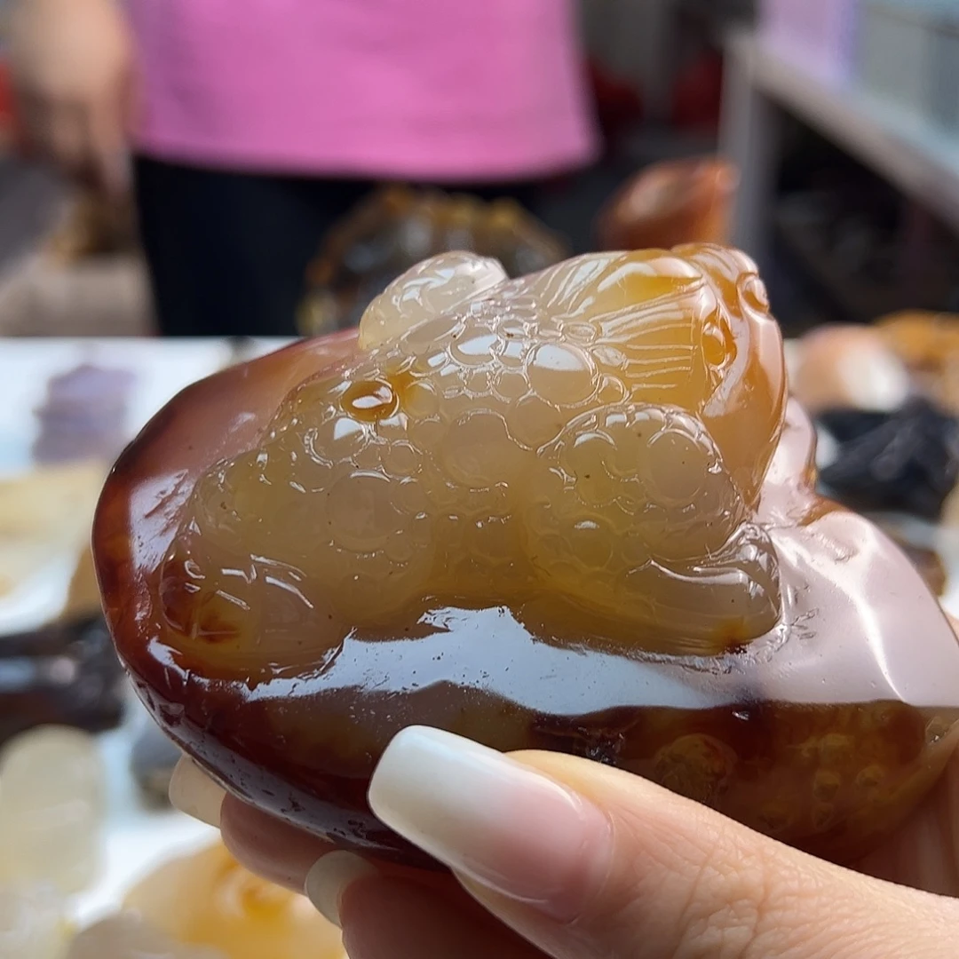 玛瑙/玉髓未镶嵌吊坠(不含链)