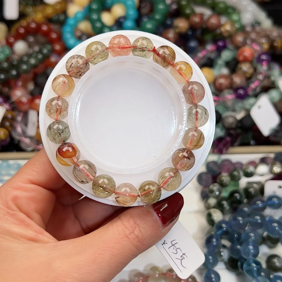 【闪购商品】烟晶手链银S925镶嵌简*231