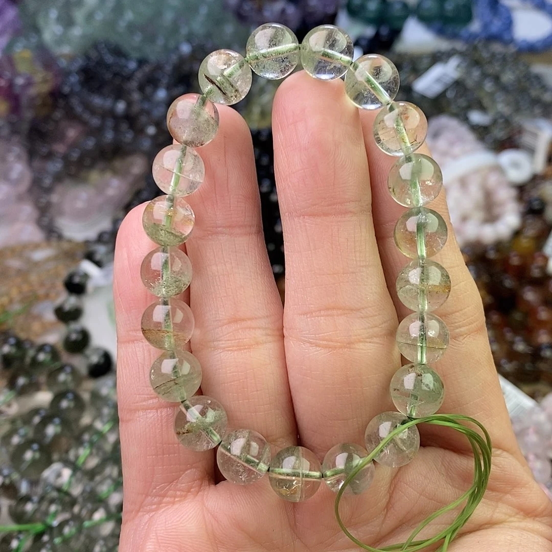 水晶手链未镶嵌蜜*卡9