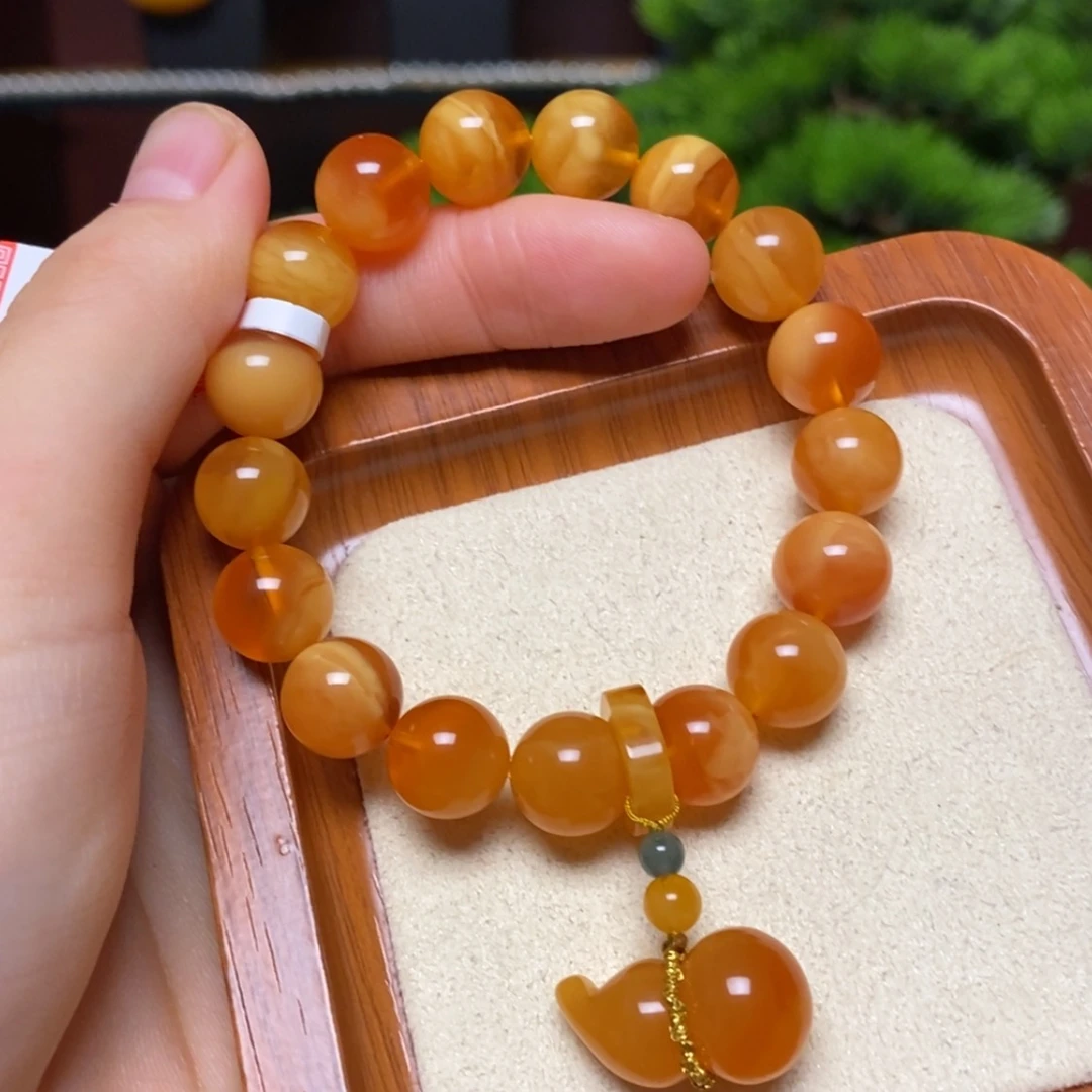【闪购商品】手链蜜蜡未镶嵌手串