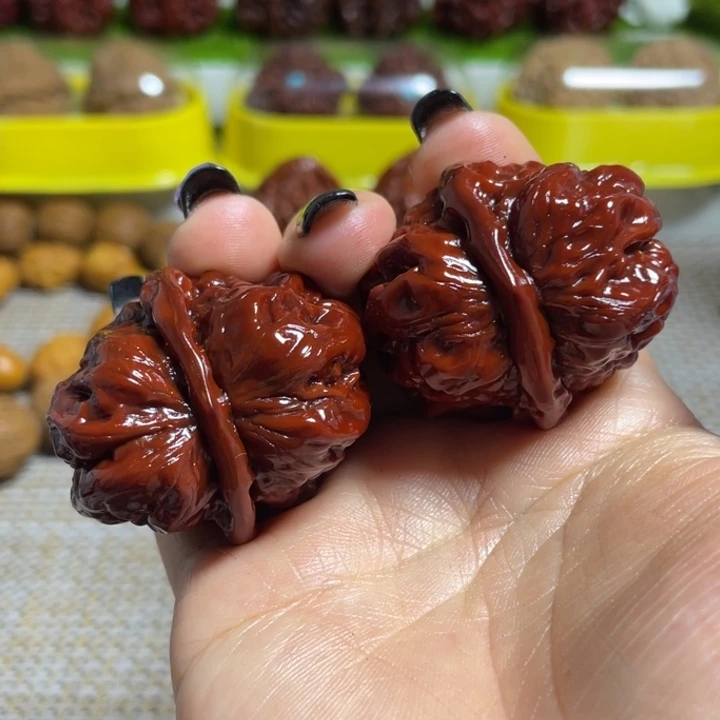 把件桃核蛤蟆40肚