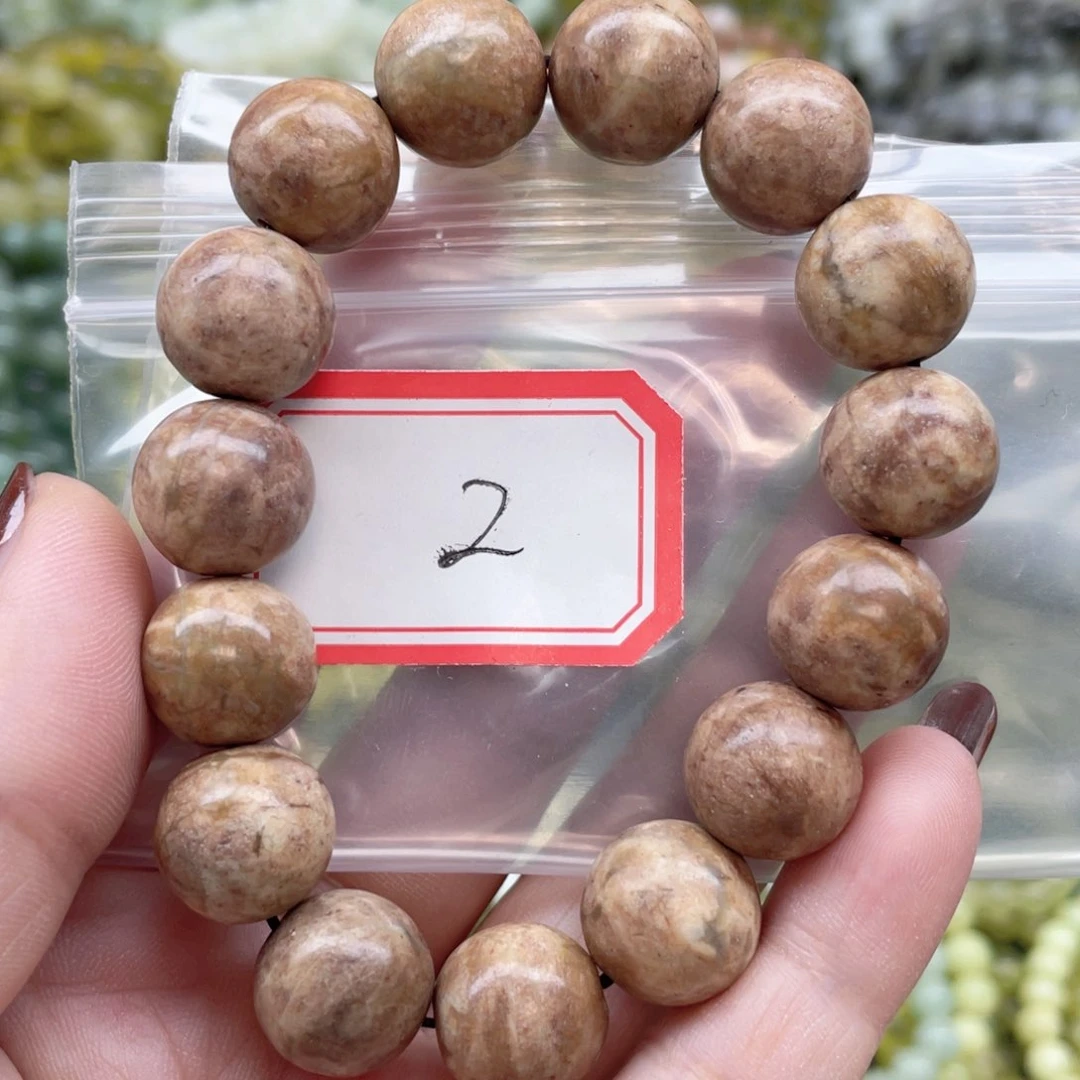 未镶嵌蛇纹石玉手串