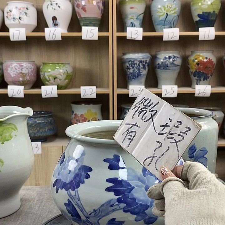 缸5xc景德镇陶瓷花盆