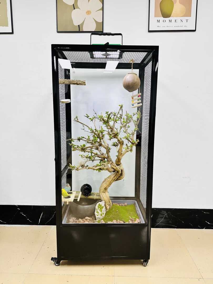 【中号1米5】生态鸟笼 可定制（高150*长66*宽46）