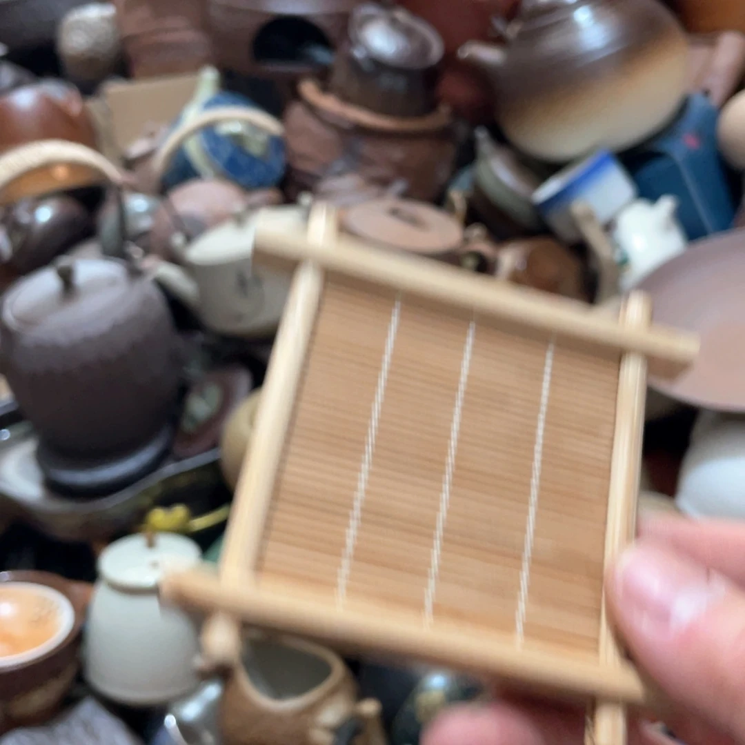 瓷片侧方和外圆内斜线