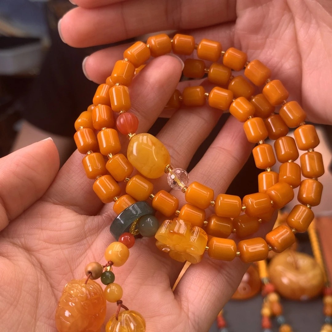 手串蜜蜡未镶嵌天然