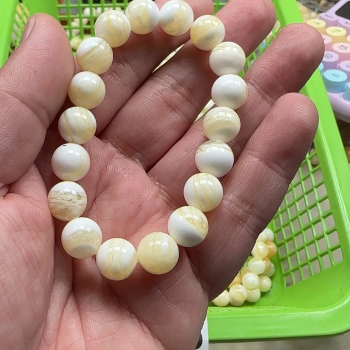 白玉菩提吊坠白色6046