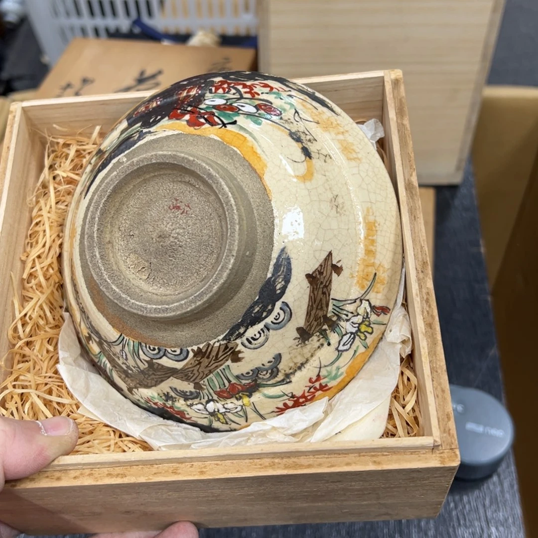 陶瓷日本中古工艺品摆件