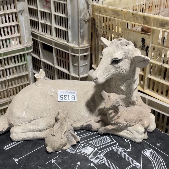 摆件孤品老货微瑕瓷