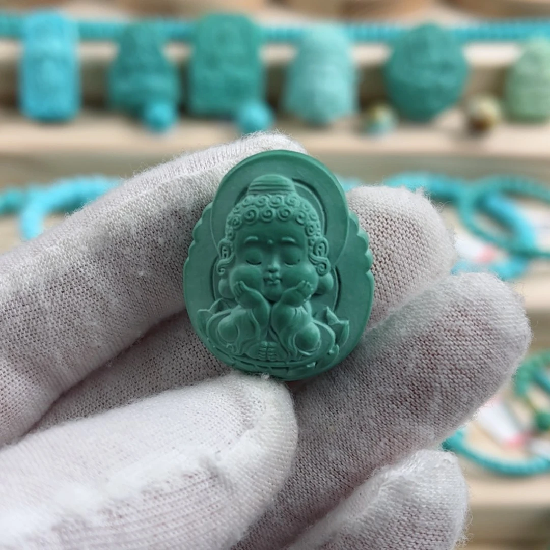 未镶嵌绿松石配饰