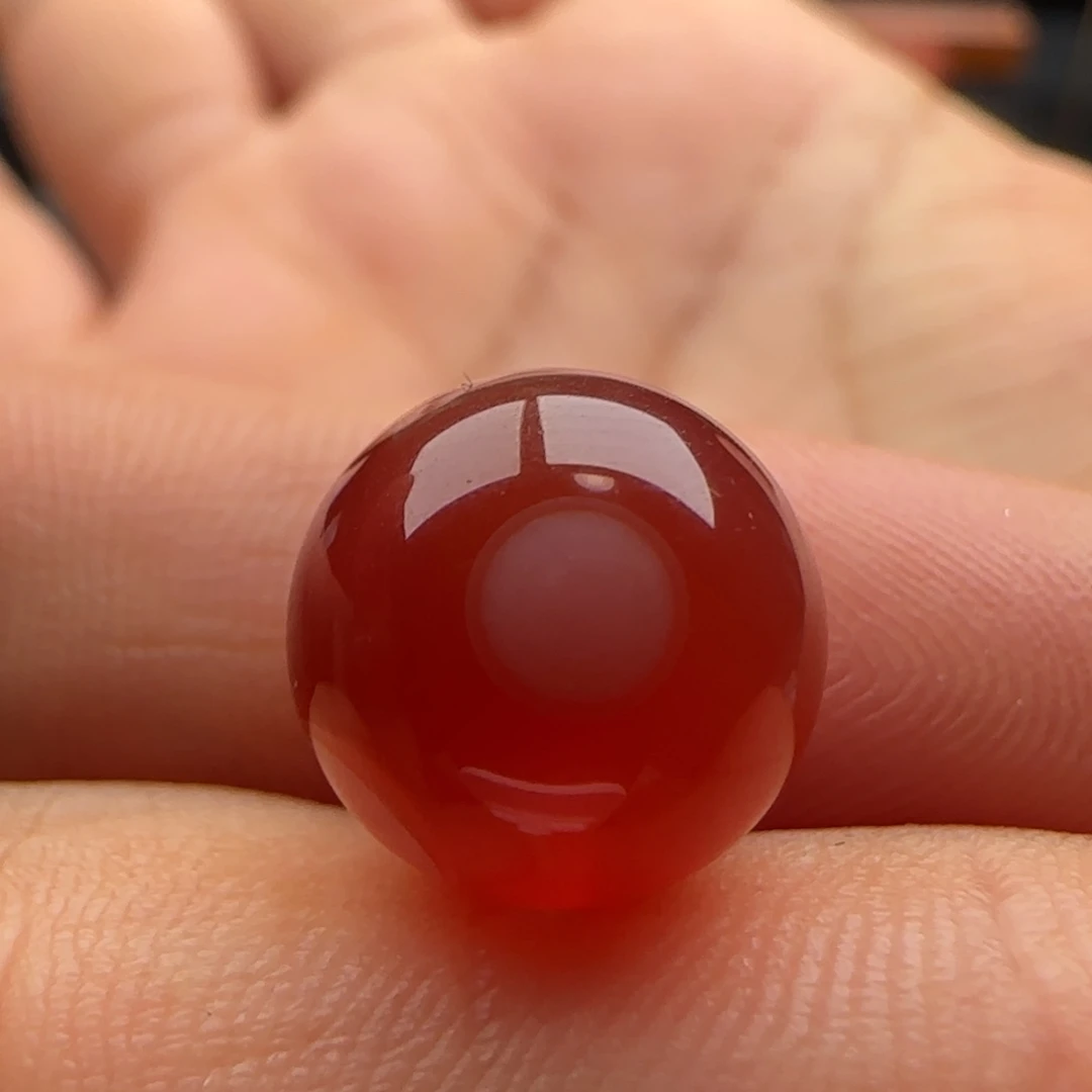 南红玛瑙未镶嵌圆珠12马牙