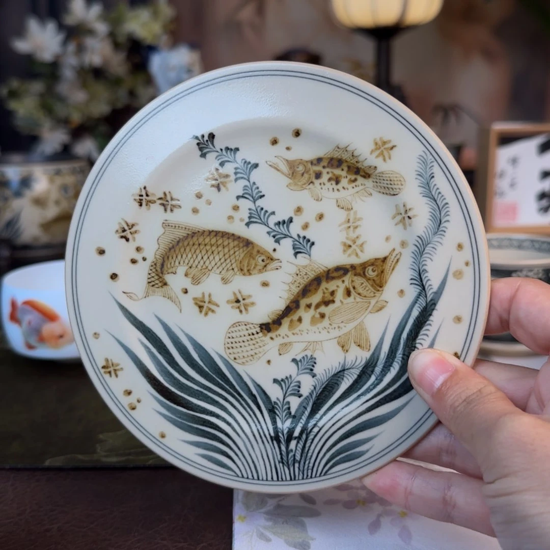 一生一物釉里金上新