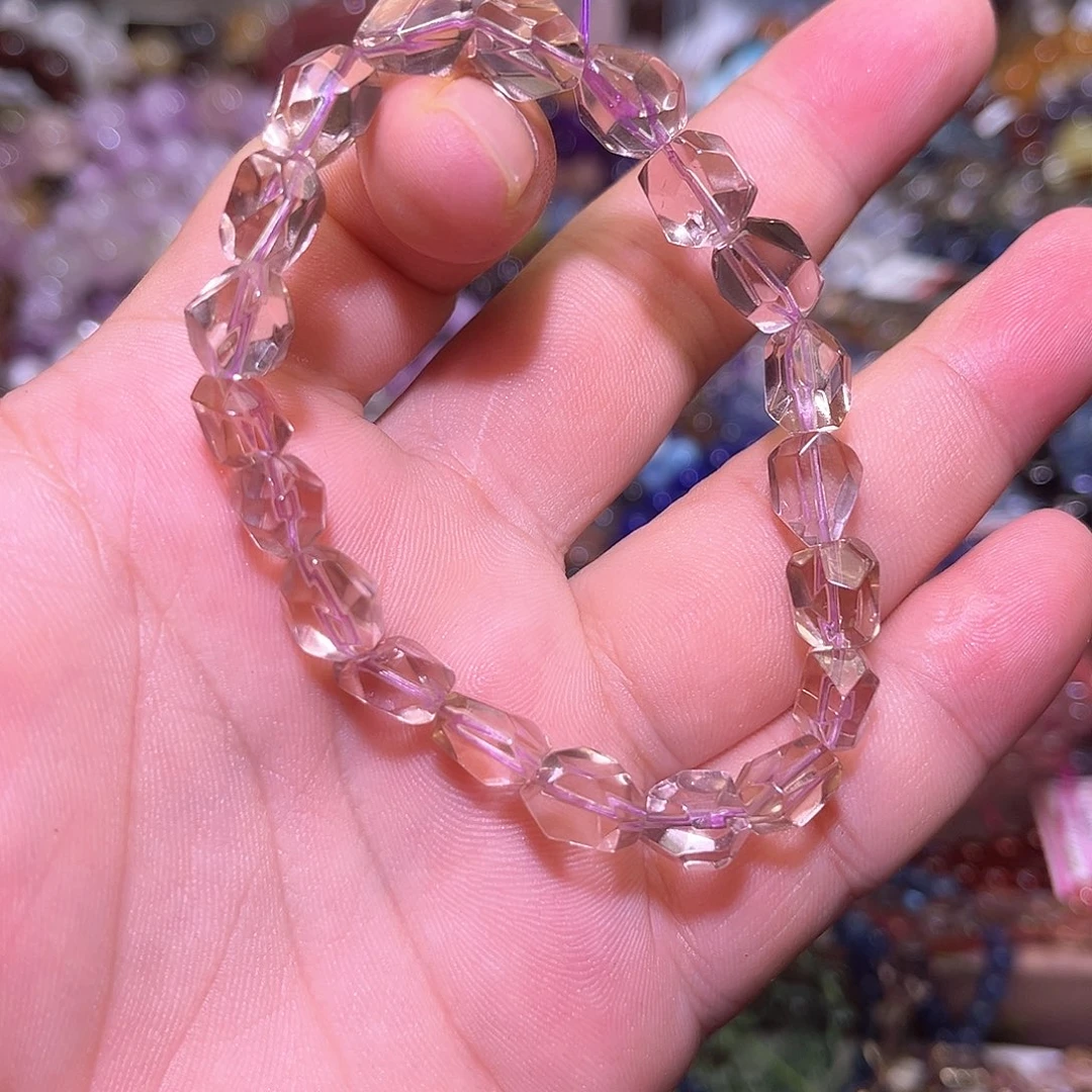 水晶手链未镶嵌紫水晶未镶嵌