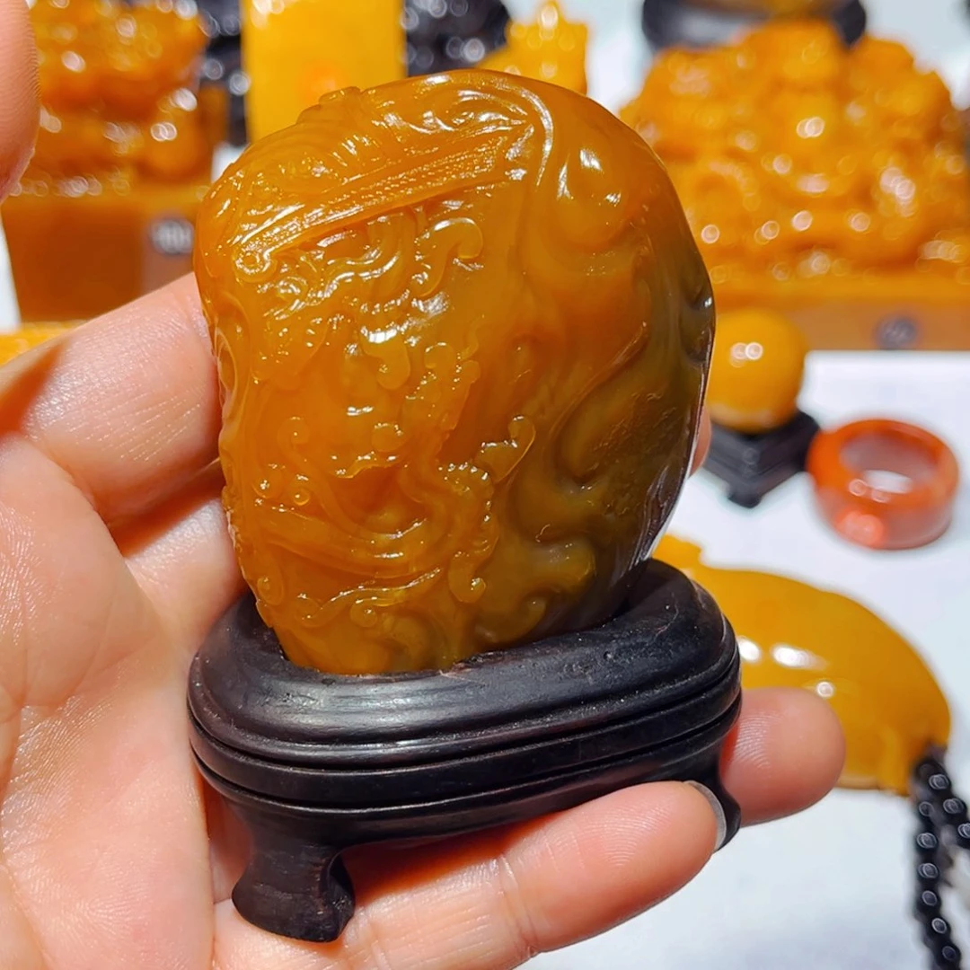 田黄石d****b石雕石雕石雕