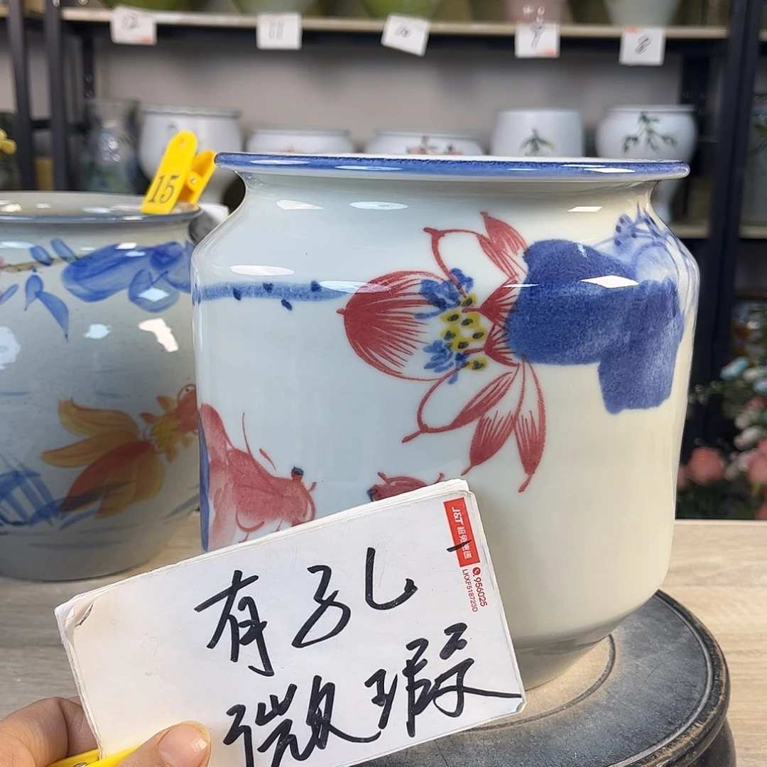 罐1xc景德镇陶瓷花盆