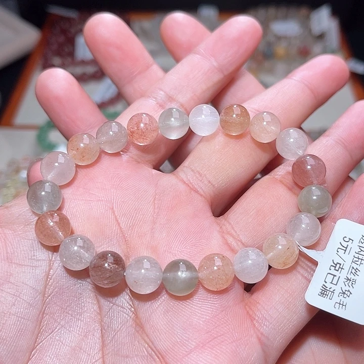 水晶手链未镶嵌310号主图手串  9+