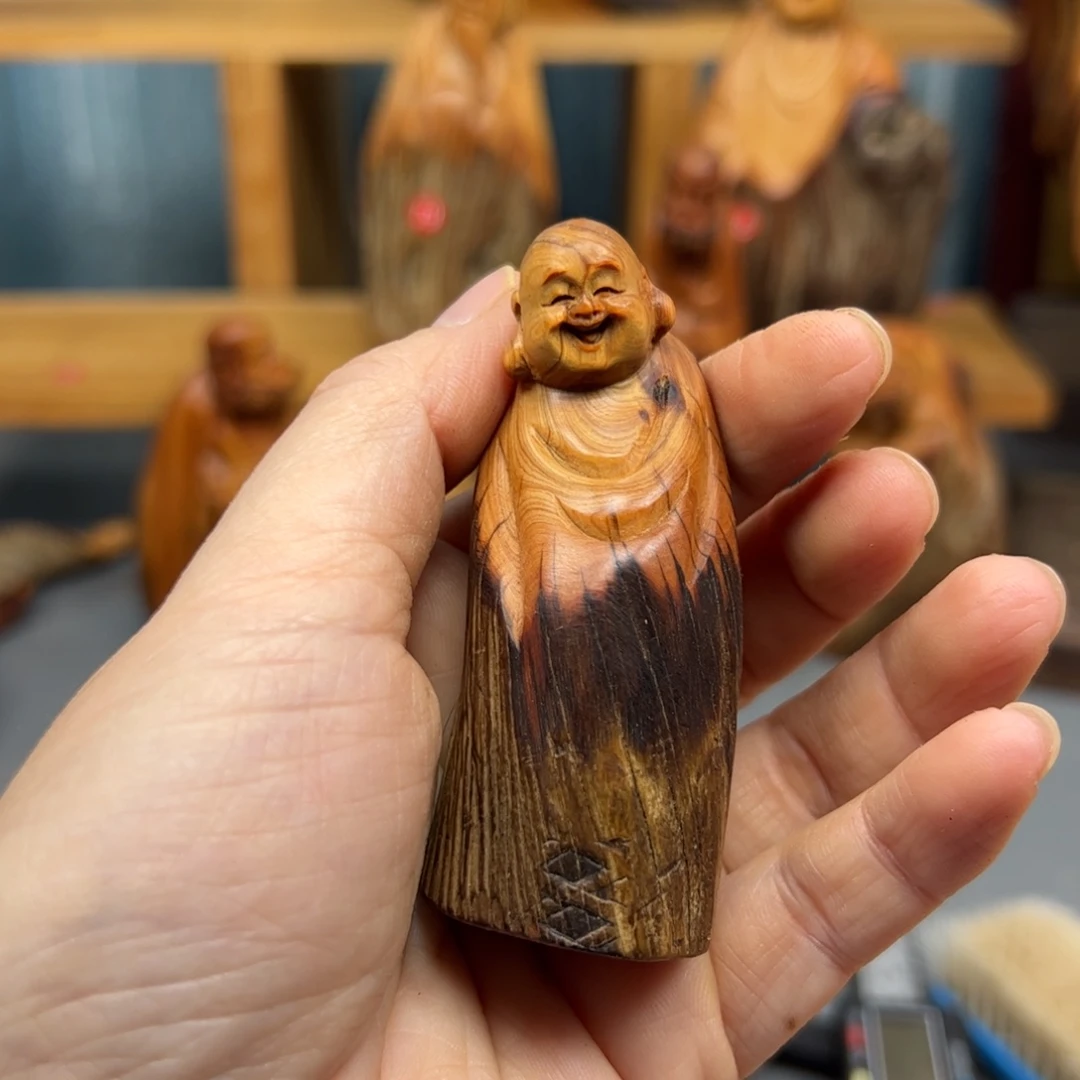 柏木崖柏木摆件手把件，79